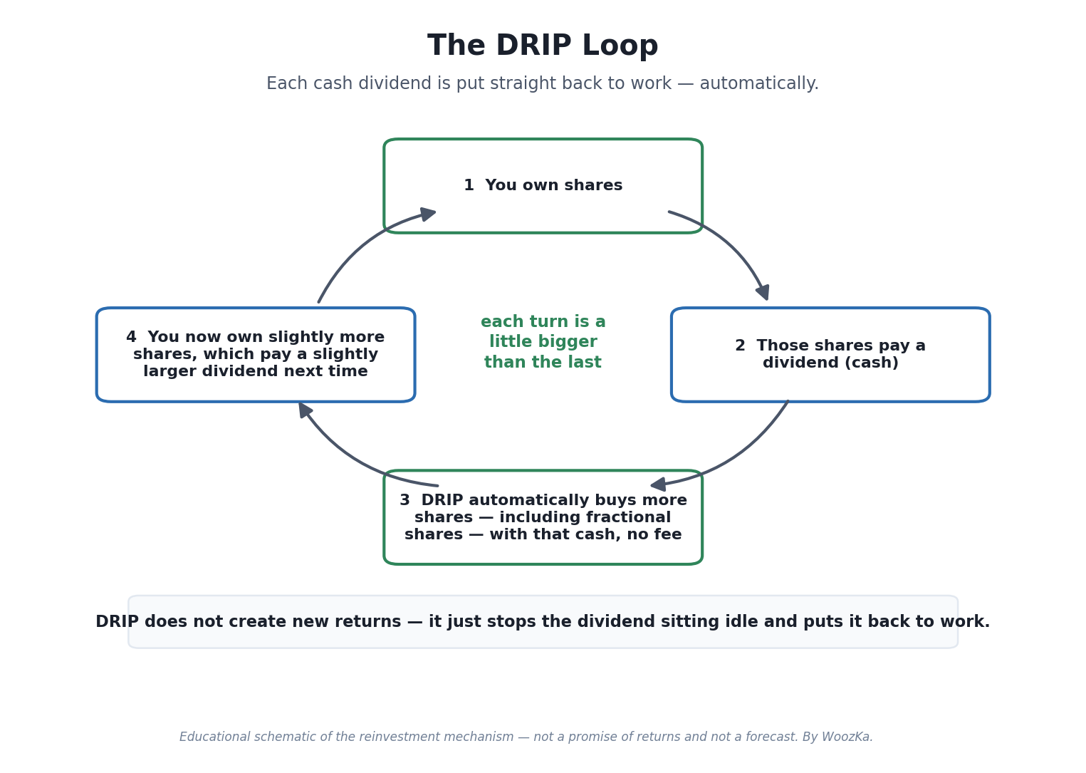 DRIP: How Dividend Reinvestment Compounds β and When It Actually Helps